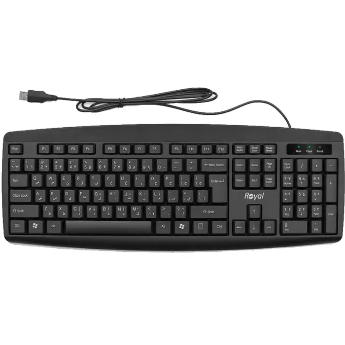 کیبورد سیم دار رویال مدل RK315