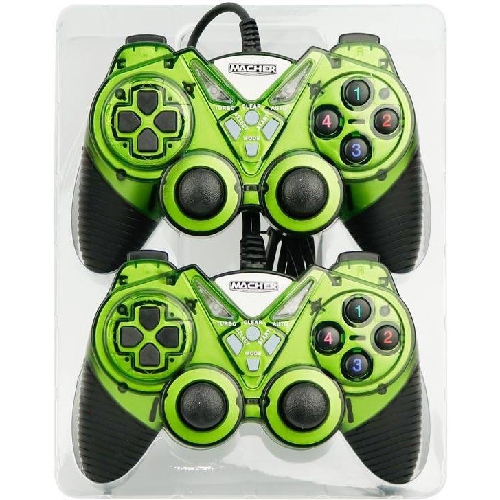 دسته بازی دوبل با سیم مچر مدل MR-61