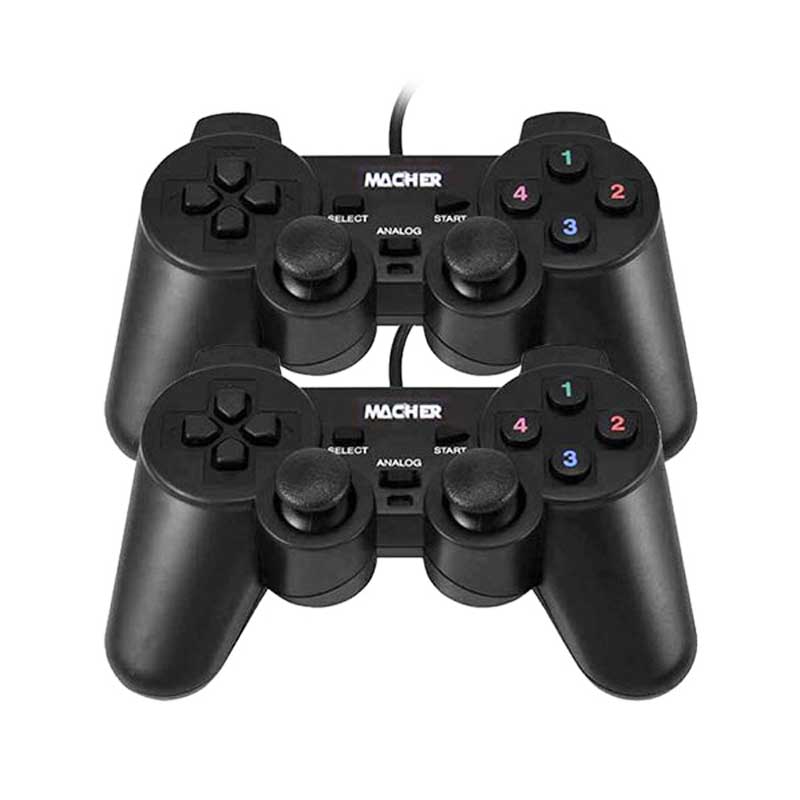 دسته بازی دوبل با سیم مچر مدل MR-58