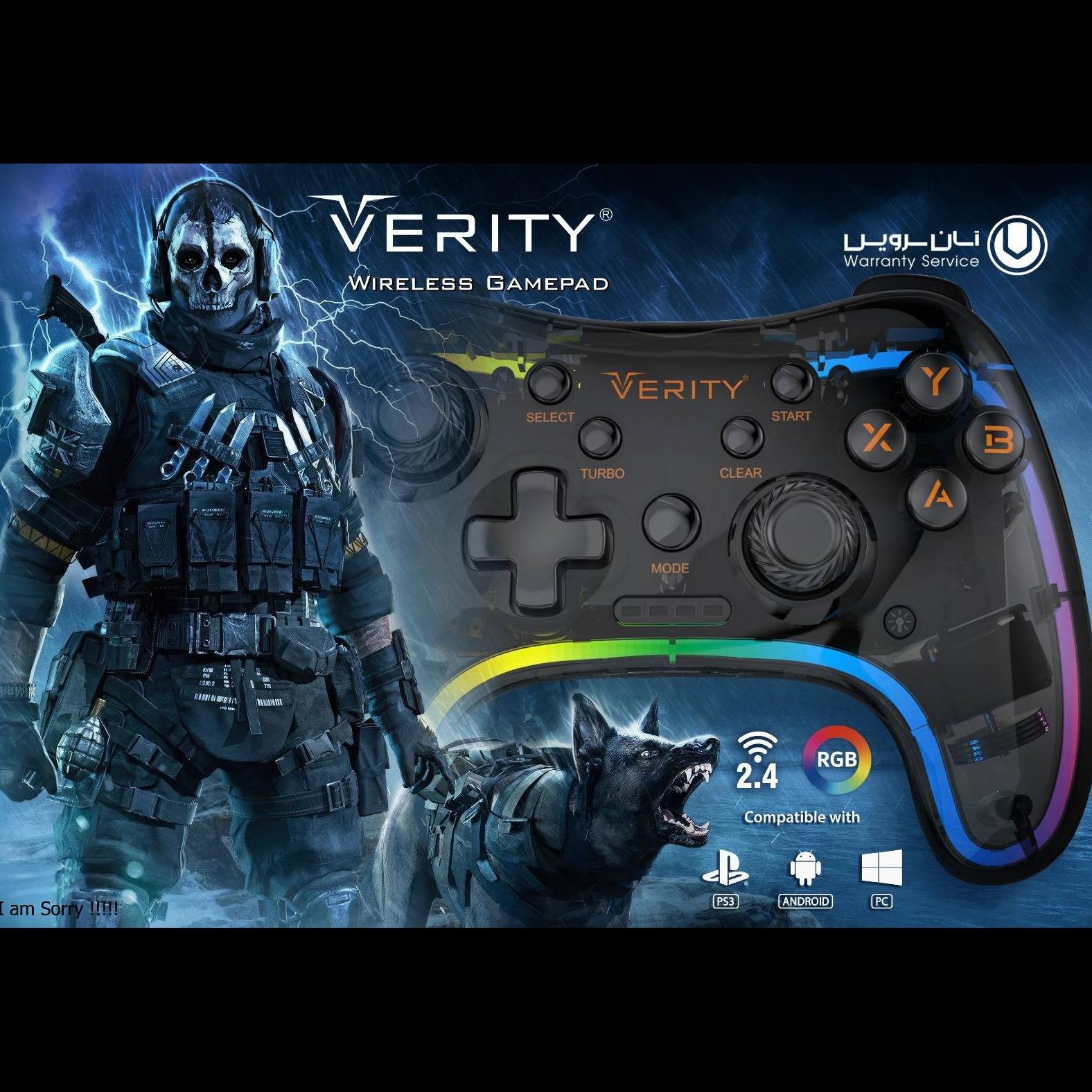 دسته بازی تک بی سیم وریتی مدل V-J 4310W