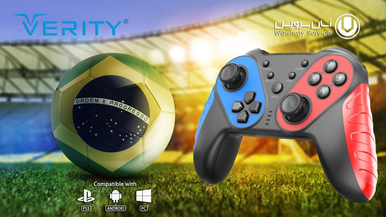 دسته بازی تک بی سیم وریتی مدل V-J 4311W